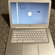 HP Chromebook 14 G1 SMB F7W49UA#ABA 14&quot;4GB RAM 16GB SSD Netbook Damaged ... - $29.70