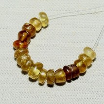 17pcs Natural Hessonite Rondelle Beads Loose Gemstone 7.40cts Size 5mm T... - £3.91 GBP