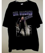 Neil Diamond Concert Tour T Shirt Vintage 2008 So Good World Tour Size 2... - $64.99