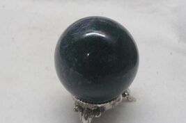 Green Moss Agate Crystal Sphere #86 - $24.99