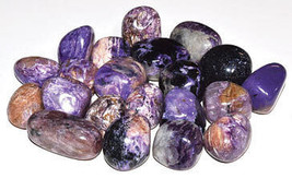 1 lb Charoite tumbled stones - $5,476.26 MXN