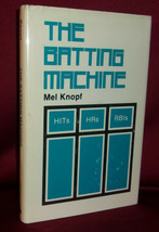 Mel Knopf The Batting Machine First Edition 1981 Science Fiction Baseball Novel - £35.23 GBP