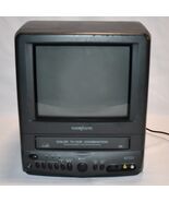 Working Vintage Broksonic CTSGT-2799T 9" CRT Color TV VCR Combo Retro Ga... - $297.00
