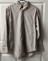 Lauren Ralph Lauren Classic Fit Shirt Mens1 6.5  34/ 35 Plaid Long Sleeved - £9.80 GBP