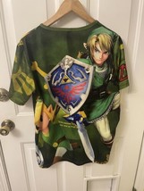 Zelda Polyester T-shirt mens xl rare ! - $39.55