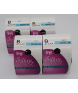 L&#39;eggs Silken Mist Control Top Silky Sheer Leg Size B Jet Black Pantyhos... - $40.56 CAD