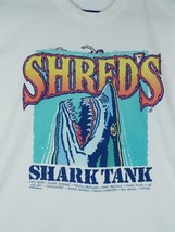 Vtg Hanes Shreds Shark Tank Jaws Beer Scuba Bait Tattoos T-shirt NOS - £11.94 GBP