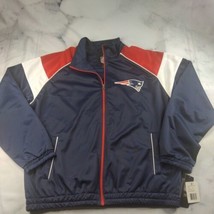 New England Patriots Zip Up Jacket NFL Team Apparel Mens XL-New With Tags - $41.75