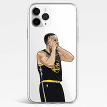 Steph Curry Night Crystal Clear Soft Transparent TPU Case Cover Apple iP... - $12.99