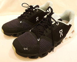 On Cloud Cloudflyer 4 Women&#39;s Sneakers Shoes Sz.-10 Black,Teal &amp; White - £55.93 GBP