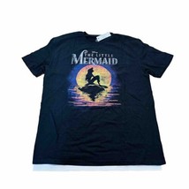 Disney Men&#39;s Size X Large The Little Mermaid Sunset Silhouette T-Shirt Ariel XL - £12.85 GBP