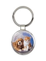 Dog &amp; Cat : Gift Keychain Pet Animal Puppy Cute Funny Kitten - £6.31 GBP