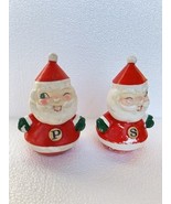 RARE 1960s Vintage Salt Pepper Shakers HOLT HOWARD Winking Santa Claus J... - $940.64 MXN