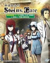 Steins; Gate Complete Series Season 1-2 (Episodes 1-47 &amp; OVA &amp; Movie) Anime DVD - £26.45 GBP