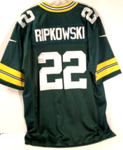 $75 Aaron Ripkowski #22 Green Bay Packers NFL NFC Stitched Nike Jersey 48 - £57.61 GBP