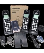 Panasonic KX-TGD613B Cordless Phone System Expandable Call Blocking 3 Ha... - $1,088.18 MXN