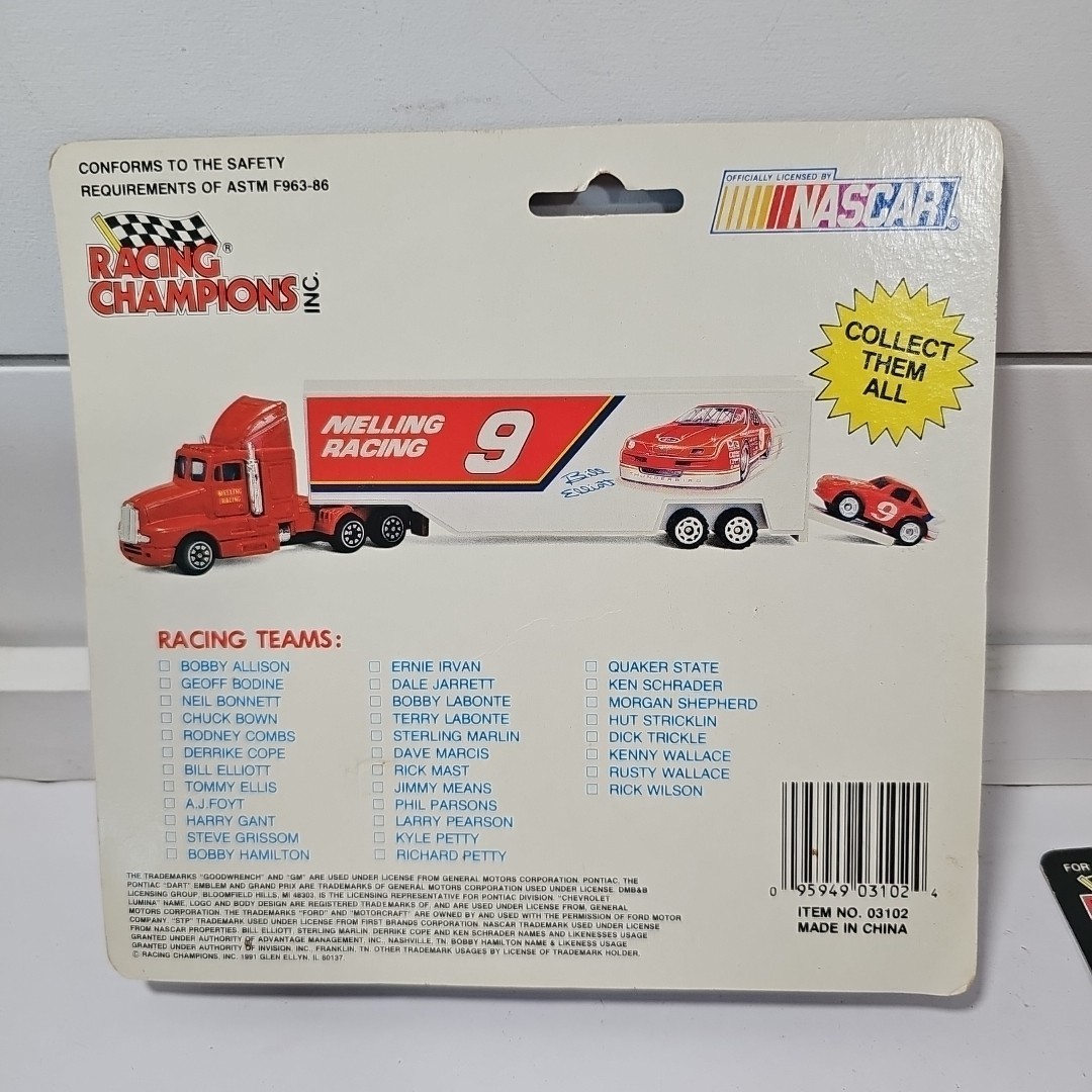 Racing Champions Team Transporter micro Machine 1990s Edition NASCAR Lot Of 4  Item image 3