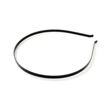 Metal Headband Blanks Black Metal Head Bands Hair Accessory Findings 4pcs - £1.93 GBP