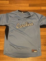 Nike Team DriFit Mens UNC Carolina Tarheels Blue  Jersey Shirt Sz L Base... - £22.54 GBP