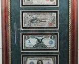 Silver Certificate Collection 1891  (four large notes) Framed - $7,915.05