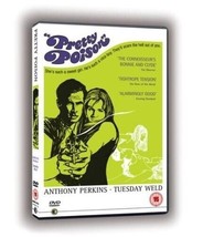 Pretty Poison DVD Region 2 Sealed Anthony Perkins Crime Comedy Tuesday Weld - £36.93 GBP