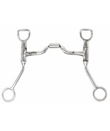 Stainless Steel 5" Comfort Jointed Low-Port Swivel Mouth Futurity Bit 35641B - $37.61