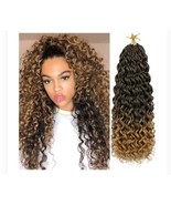 7 Packs GoGo Curl Crochet Hair 18 Inch Long Curly Crochet Hair for Women... - £17.02 GBP