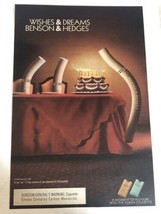 1998 Benson And Hedges Cigarettes Vintage Print Ad pa22 - £4.64 GBP