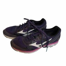 Mizuno Womens Wave Rider 17 410564 8X00 Purple Running Shoes Sneakers Size 8.5 - £21.03 GBP