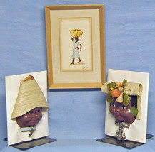 African American Print &amp; Bookends - $24.64 CAD