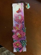 A Set Of 6 DIY Diamond Painting Bookmarks With Diamond Pendant - Butterf... - $151.63 MXN