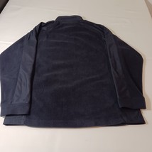 Highland Outfitters Men's Blue Full Zip Pockets Fleece Jacket Size Medium image 2
