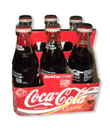 1994 COCA-COLA World Cup USA &#39;94 Soccer - NY/NJ - 6 Full Bottles + Carrier - £47.23 GBP
