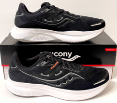 Saucony Guide 16 Men&#39;s Size 9 Running Shoes Black/White - Worn Once! - £56.33 GBP