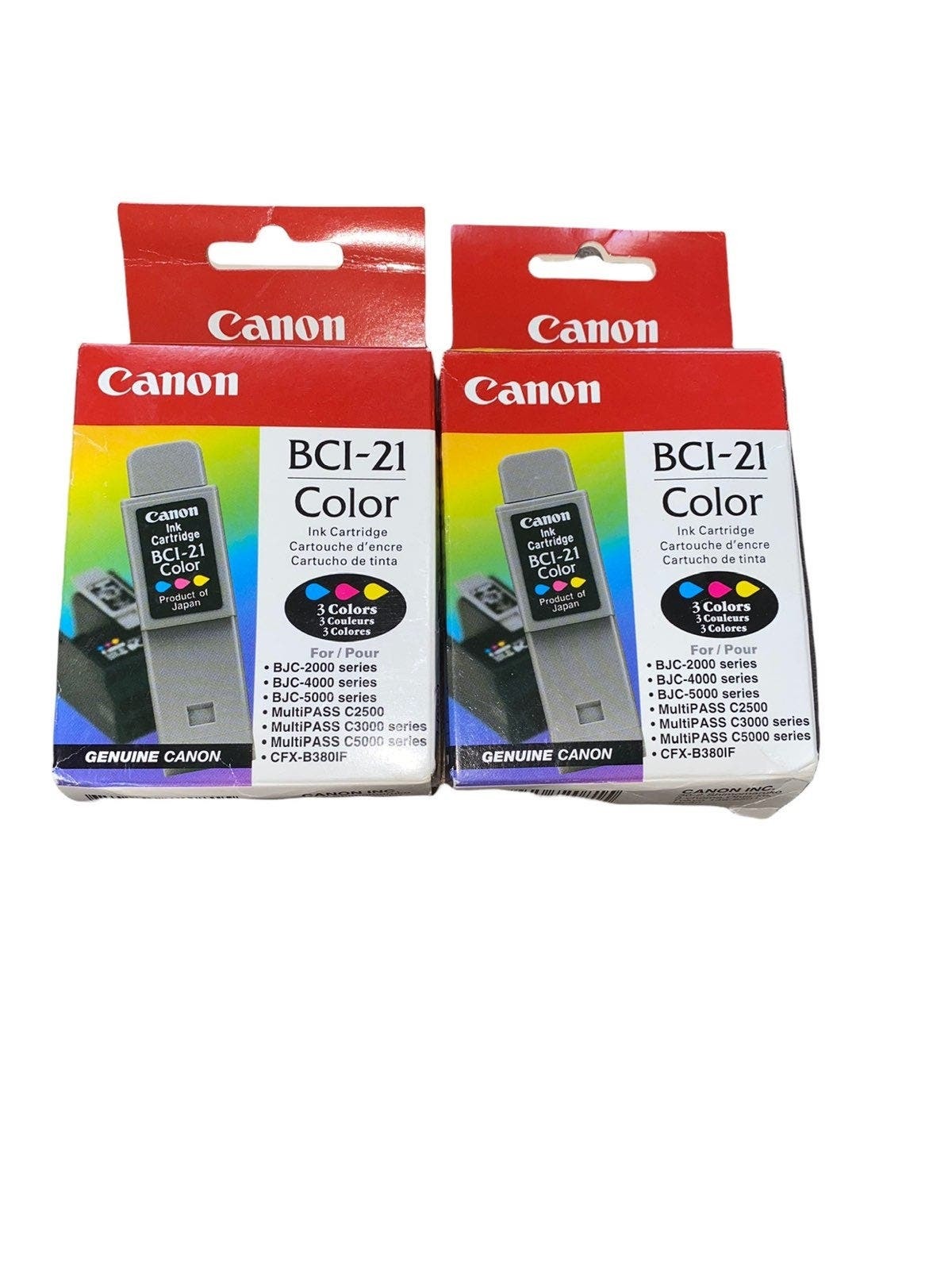Canon Genuine BCI-21 Black Ink BJC-4000, BJC-5500 MultiPass CFX-B380IF NEW 2 - $18.46