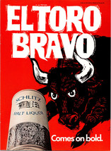 Vintage 1969 Schlitz Malt Liquor Bull Advertising Ad Advertisement - £4.71 GBP