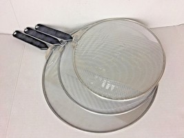 3pcs / Set, Salpicadura Pantalla Cocina Tapa Pan Malla 10 &quot;, 11 &quot;, 33cm ... - $17.27