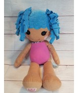 Build A Bear BAB Lalaloopsy Plush Doll Mittens Fluff &#39;N&#39; Stuff Blue Hair... - £12.35 GBP