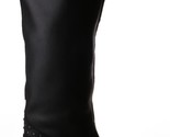 Naughty Monkey Womens Bellatrix Tall Black Riding Boot w Zipper - $21.24