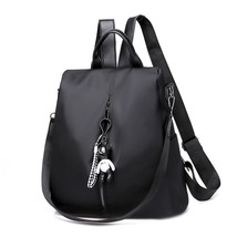 2022 Fashion Women Backpa Solid Zipper Travel Backpack Female Ox Travel Bag Anti - £32.56 GBP