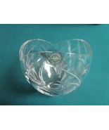 Lenox Crystal Bowl Vase Floral Cut Crystal Made In Slovenia 7 X 8&quot; New [... - $170.59 CAD