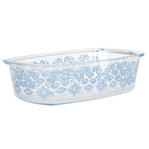 Spice By Tia Mowry 1.6 Quart Spicy Cloves Rectangle Glass Loaf Pan - €54,80 EUR