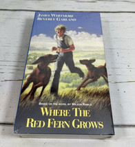 Where the Red Fern Grows VHS 1991 James Whitmore Beverly Garland NEW SEALED - £3.03 GBP