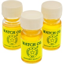 3 Bottles of Anchor Watch Oil Movement Lube Watchmakers Repair Tool10ml  - £8.60 GBP