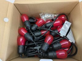 Hampton Bay 24-Light 48 ft Inddor/Outdoor Shatterproof Filament String L... - $30.97