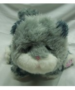 Moose Little Live Pets SMOOCH THE INTERACTIVE GRAY CAT 8&quot; Plush STUFFED ... - $40.91 CAD