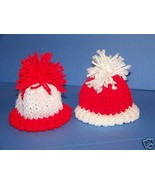 Waldo or Santa Knit Cap Hat Sock Monkey/doll NEW red/wh - £3.18 GBP