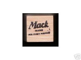 Mack Truck Logo rubber stamp trucks for every purpose - £3.99 GBP