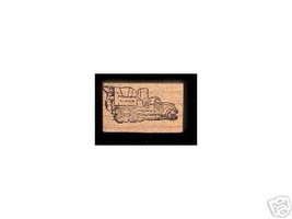 Vintage Klinker Cement Truck Rubber stamp - $7.00