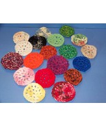 Kitchen Scrubbers Safe Eco Friendly Crocheted Handmade - £1.59 GBP